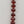 Faceted Rondele Hessonite Garnet Vermeil Graduated Vintage 26