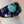 ROSS SIMONS Turquoise/Lapis/Amethyst/Black Rhodium Over Sterling Ring Size 7.25