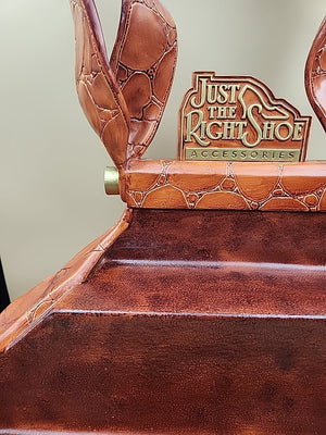 JUST THE RIGHT SHOE Handbag Shaped Display/3 Shelves/Heavy Duty