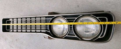 1970 DODGE POLARA Drivers Side Front Grill With Headlights As Is