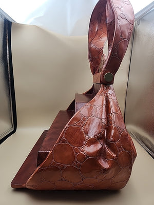 JUST THE RIGHT SHOE Handbag Shaped Display/3 Shelves/Heavy Duty