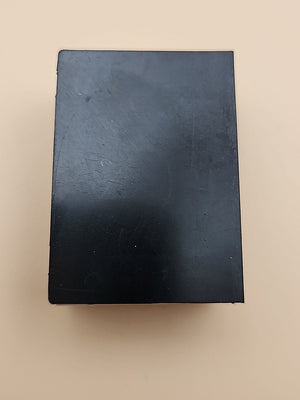 Ceramic Topped Vintage Matchbox Cover With Wood Matches From Monaco