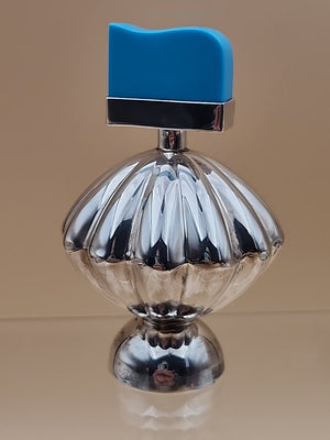TAXCO MEXICO Sterling Silver/Turquoise Top Perfume Bottle 85 Grams Total Weight