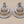 Sterling Silver Dbl. Beaded Chain/ Triple Circle Crystal Pendant & Earrings Set