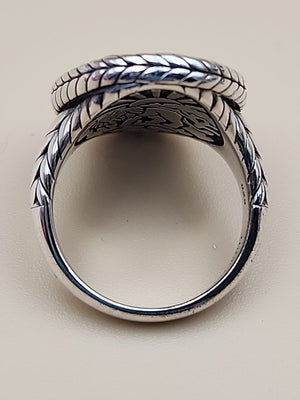JAI BY JOHN HARDY Sterling Silver Lion Ring Size 7