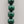 HSN Malachite/Sterling Silver Beaded Adjustable 24