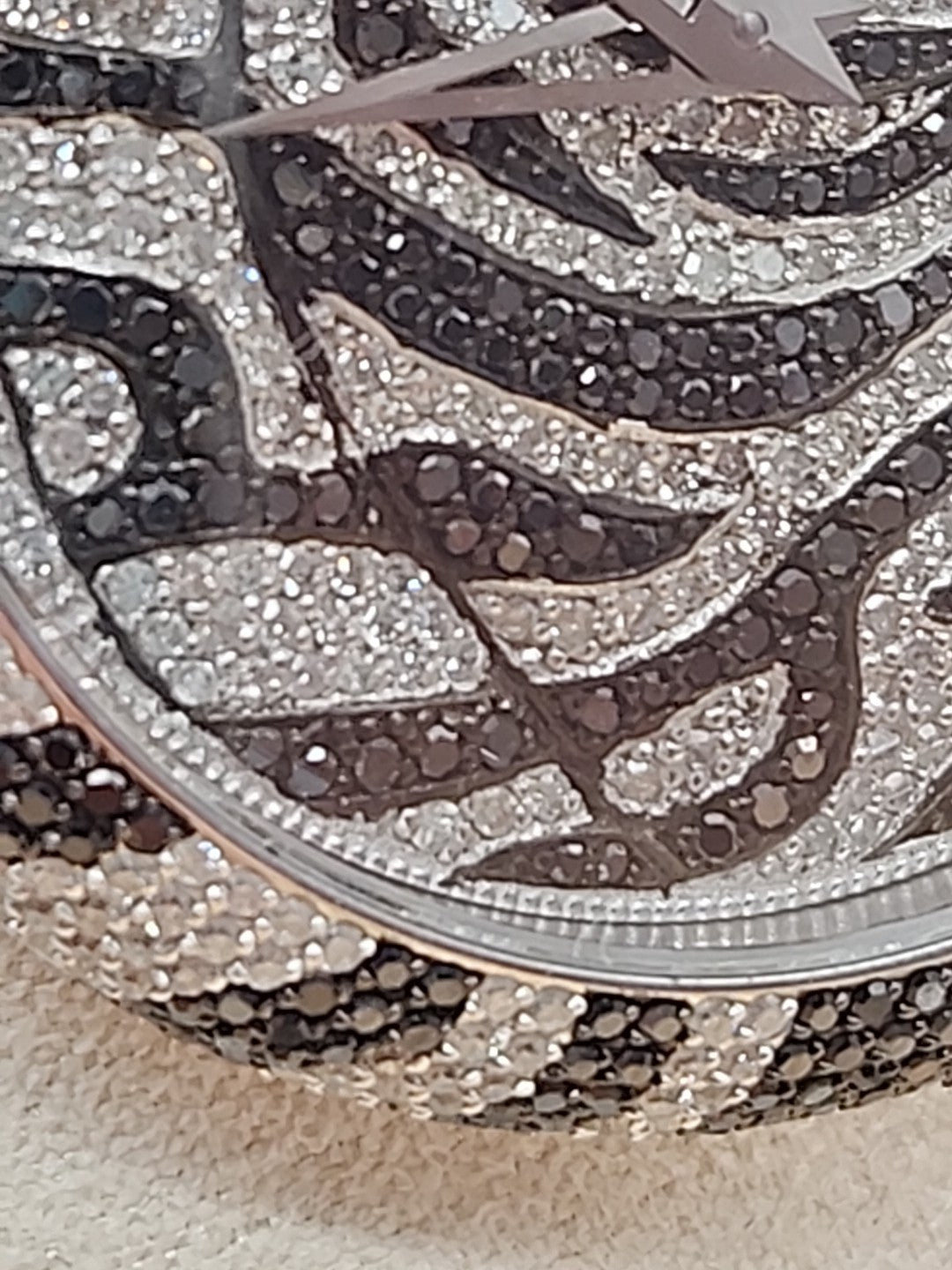 LE VIAN Chocolate Diamond/Diamond/Zebra Head Watch  Limited Edition 50 Of 500