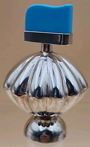 TAXCO MEXICO Sterling Silver/Turquoise Top Perfume Bottle 85 Grams Total Weight