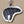 Mexico Southwest Style 950 Fine Silver/ Black Inlaid Onyx Bear Pendant