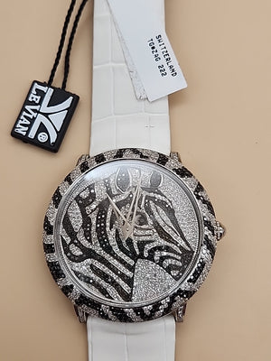 LE VIAN Chocolate Diamond/Diamond/Zebra Head Watch  Limited Edition 50 Of 500