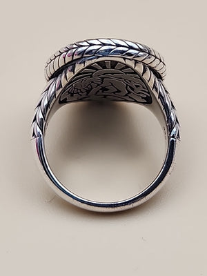 JAI BY JOHN HARDY Sterling Silver Lion Ring Size 7