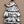GORHAM Sterling Silver Plated Santa Claus Christmas Ornaments Set Of 3