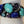 ROSS SIMONS Turquoise/Lapis/Amethyst/Black Rhodium Over Sterling Ring Size 7.25