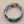 KHR JEWELS Stabilized Turquoise/Lapis/Chalcedony/Blue/White Topaz 7.5