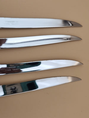 CARVELL HALL By Briddell Set Of 8 Steak Knives In Original Plastic Storage Box