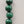 HSN Malachite/Sterling Silver Beaded Adjustable 24