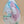 MURANO Italy Fratelli Toso Latticino Millefiori Scramble Pastel Egg Paperweight