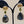 Gray Labradorite/Yellow Citrine/Green Peridot Sterling Silver Drop Earrings