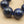 Blue Dumortierite Polished 14mm Bead/Sterling Silver Clasp 17