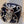 Lapis Lazuli/Sterling Silver/Clear Crystal/Red Garnet Owl Design Ring Size 7.75
