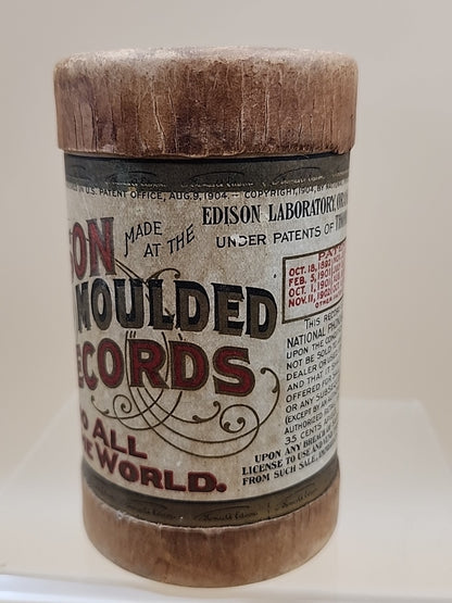 1900's EDISON GOLD MOULDED Phonograph Records Echo All Over The World Lot Of 3