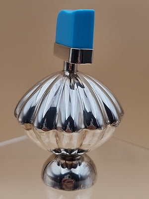 TAXCO MEXICO Sterling Silver/Turquoise Top Perfume Bottle 85 Grams Total Weight