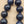 Blue Dumortierite Polished 14mm Bead/Sterling Silver Clasp 17