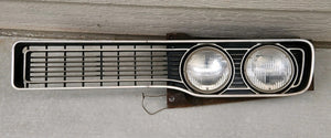 1970 DODGE POLARA Drivers Side Front Grill With Headlights As Is