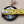 ROSS SIMONS 14k/Mother Of Pearl/Blue Topaz/Open Circle Drop Earrings