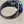 ROSS SIMONS Turquoise/Lapis/Amethyst/Black Rhodium Over Sterling Ring Size 7.25