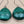 HSN Malachite/Sterling Silver Beaded Adjustable 24