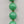 GRASSMAN-BLAKE 14k/Natural Green Onyx/Double Knotted/Graduated/Beaded Necklace