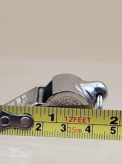 Acme Thunderer Whistle/ Rawlings Advertising Solid Brass/ Made in England