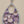 Amethyst/Rose Quartz/White Quartz/Sterling Silver Teardrop Drop/Dangle Earrings
