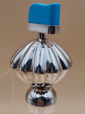 TAXCO MEXICO Sterling Silver/Turquoise Top Perfume Bottle 85 Grams Total Weight
