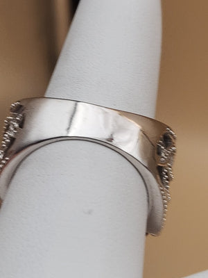 Carnelion Agate-Aqeeq/Sterling Silver Ring Size 8