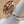 Cognac Baltic Amber/Sterling Silver Leaf Adjustable Ring Size 7.5