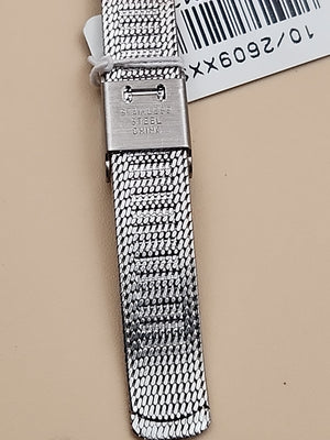 ANNE KLEIN II Vintage Interchangeable Bezel Womens Silver Tone Watch NEW BATTERY