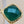 HSN CAROL BRODIE Gold Vermeil Faceted Black & Green Onyx Pear Drop Earrings