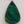 Green Malachite/Sterling Silver/Elephant Design Bezel Statement Pendant