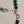 HSN Malachite/Sterling Silver Beaded Adjustable 24