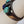 ROSS SIMONS Turquoise/Lapis/Amethyst/Black Rhodium Over Sterling Ring Size 7.25