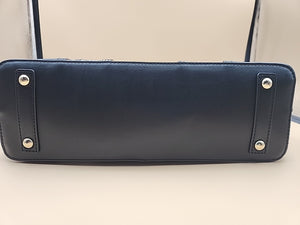 M.C. Textured Leather Multi Color Handbag