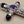 SAJEN Sterling Silver/Amethyst/Moonstone/Black Onyx Swirl Cross Pendant