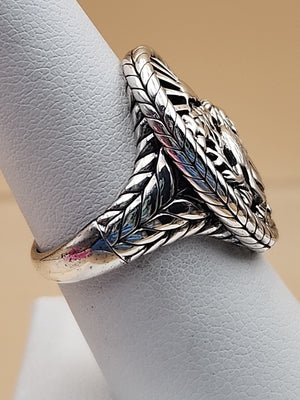JAI BY JOHN HARDY Sterling Silver Lion Ring Size 7